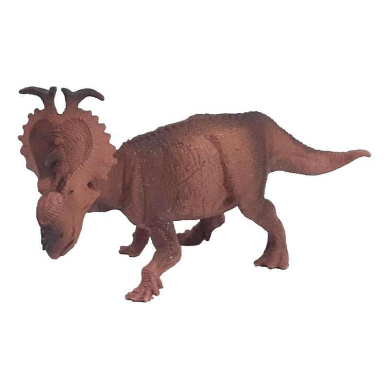 Poze Figurina Dinozaur de Colectie, Dimensiune 10 cm, Model Realist, Maro