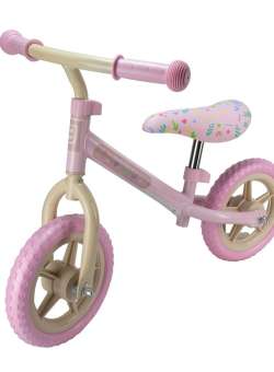 Bicicleta fara pedale pentru fete 10 inch Funbee Roz