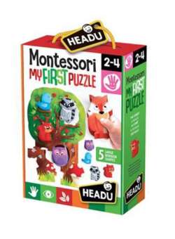 Joc educativ Headu Montessori Primul Meu Puzzle Padurea