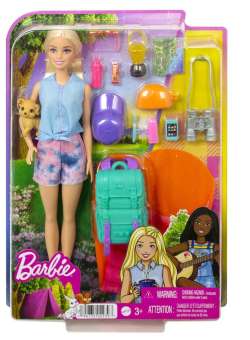 Papusa Barbie Adventures Malibu Camping