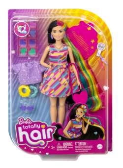 Papusa Barbie cu accesorii Tottaly Hair Heart