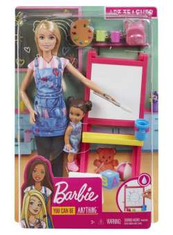 Papusa Barbie Invatatoare si Evi You Can Be Anything