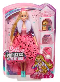Papusa cu accesorii Barbie Princess Adventure