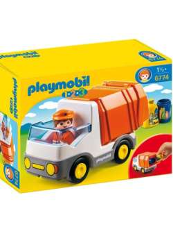 Playmobil PM6774 1.2.3 Camion Deseuri