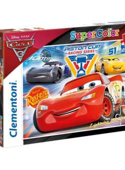 Puzzle 104 piese Clementoni Cars 3