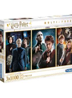 Puzzle 3x1000 piese Clementoni Harry Potter 61884