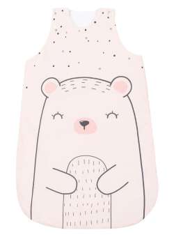 Sac de dormit pentru bebelusi Kikka Bear With Me 90 cm 6-18 luni Pink