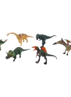 Set 6 Figurine Dinozauri, Model Jurassic World, 3+