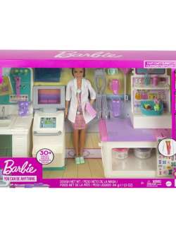 Set de joaca Barbie cu plastilina Clinica de ortopedie Barbie Careers