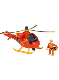 Set de joaca elicopterul Pompierului Sam Wallaby cu figurina
