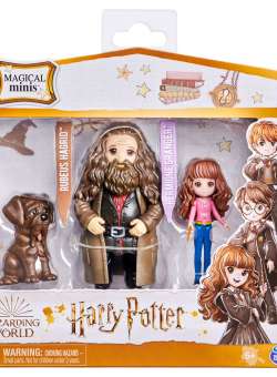 Set doua minifigurine Harry Potter Magical Minis Hermione Granger si Rubeus Hagrid